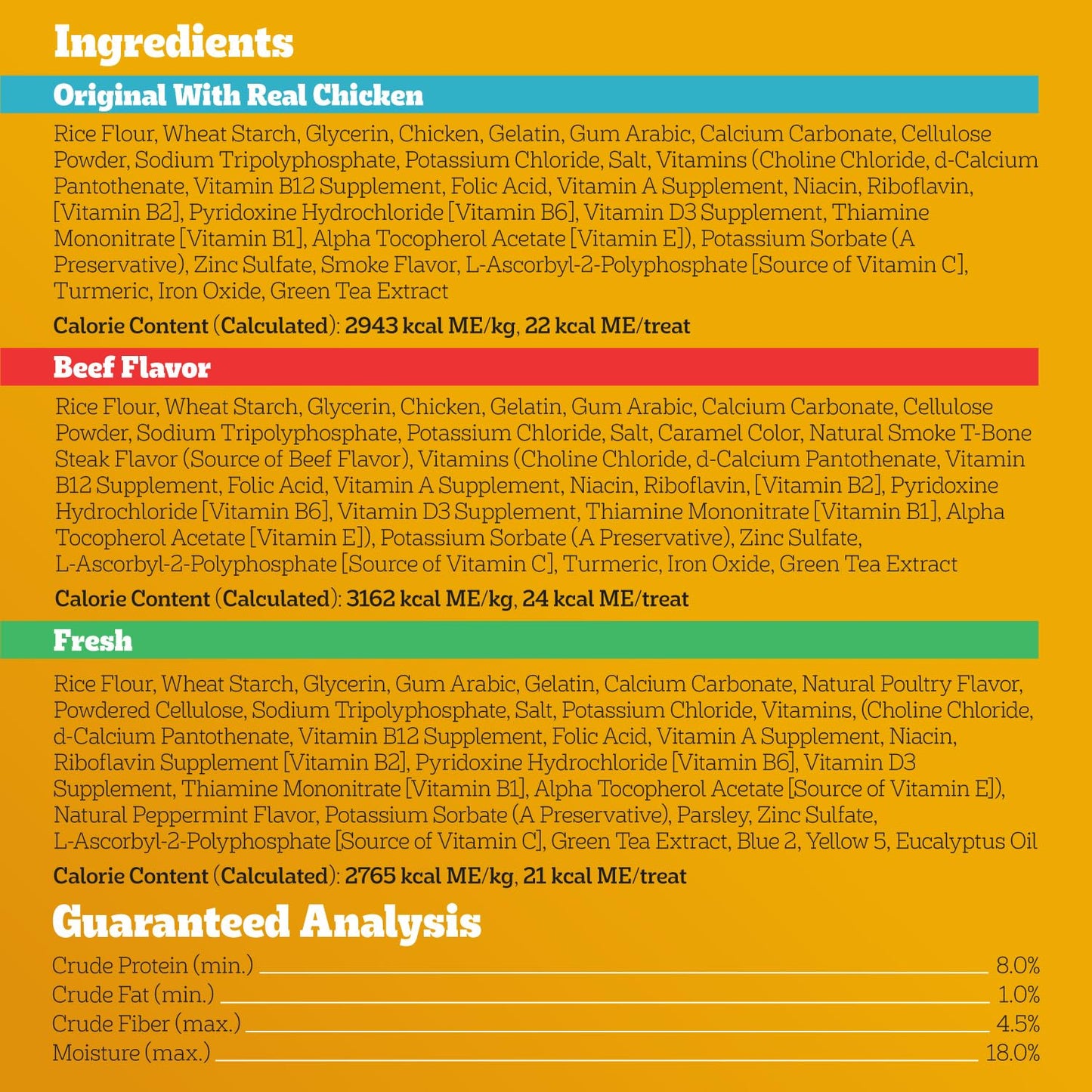 Pedigree Dentastix Dental Chews for Dogs, Small and Toy Breed Dog Treats, Fresh Flavor, 12.31 oz. Bag (51 Treats Total)