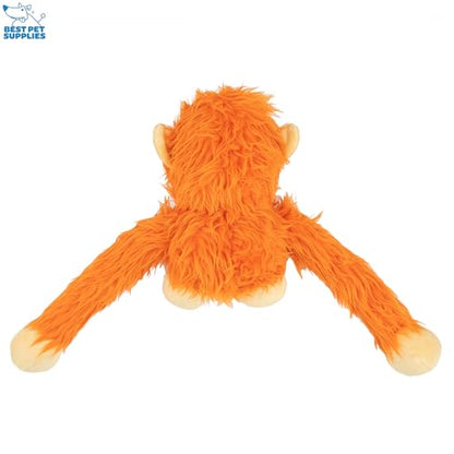 Best Pet Supplies Interactive Squeaky Dog Chew Toy, Ideal Dog Toys for Chewers, Small, Medium & Large Dogs, and Fetch Lovers - Bunny (Beige), Large