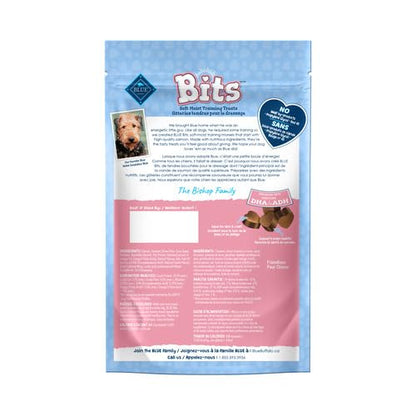 Blue Buffalo Bits Soft Dog Treats for Training, Made with Natural Ingredients & Enhanced with DHA, Beef Recipe, 19-oz Bag