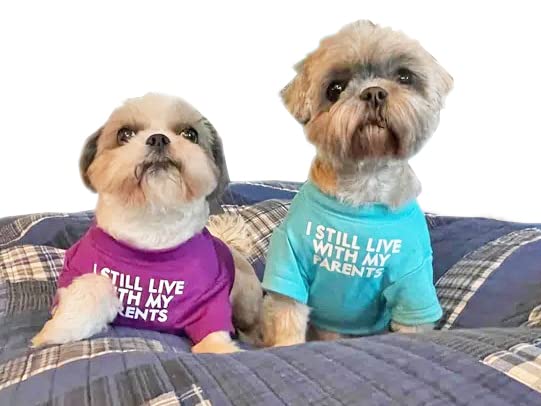 Cute Dog Clothes,Dog T Shirt for Medium Dogs, Small Dogs Girl Boy,Puppy.Breathable Soft Dog Costume Pet Dogs Cats,Pet Pullover Jumper,Cat Clothes (S-(4~8lb), Chest~14", Khaki)