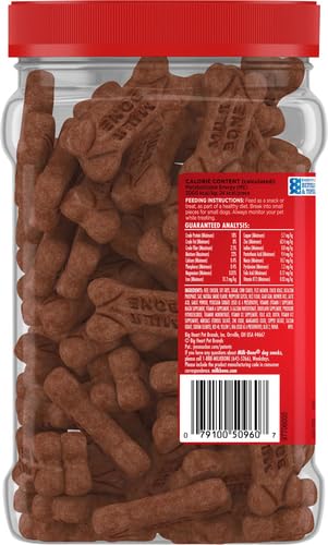 Milk-Bone Soft & Chewy Dog Treats, Beef & Filet Mignon Recipe, 25 Ounce
