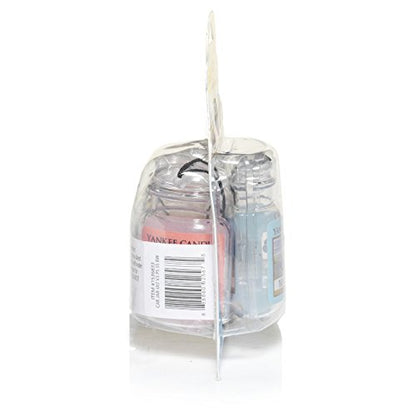 Yankee Candle Hanging Car Jar Ultimate 3-Pack Air Fresheners Neutralizes Odors Up to 30 Days Includes: Beach Walk Pink Sands and Sun and Sand (Pack of 3)