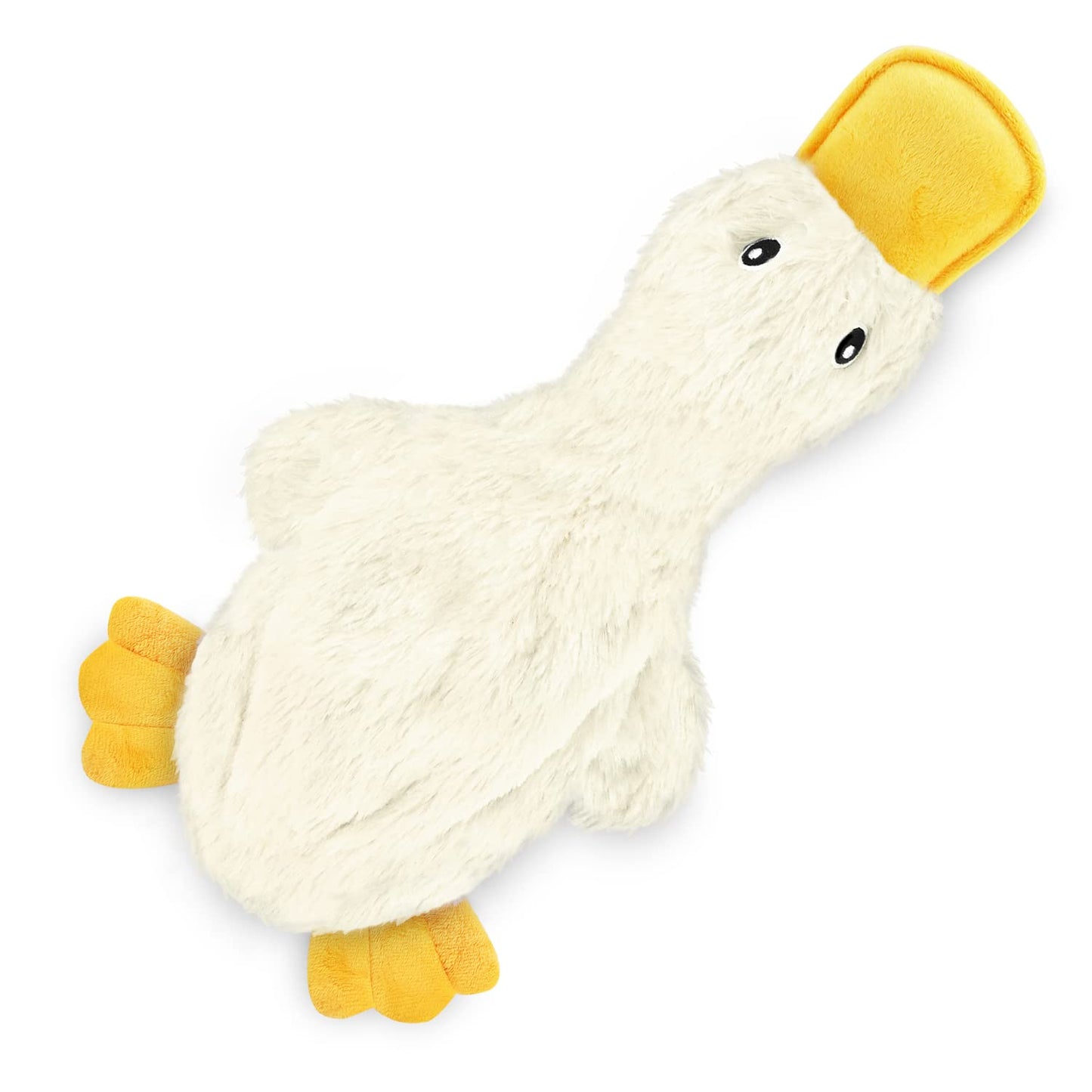 Best Pet Supplies Interactive Squeaky Dog Chew Toy, Ideal Dog Toys for Chewers, Small, Medium & Large Dogs, and Fetch Lovers - Bunny (Beige), Large