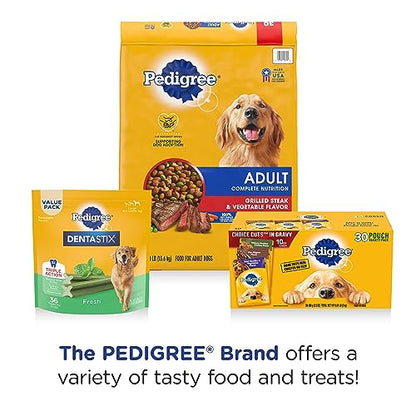 Pedigree Dentastix Dental Chews for Dogs, Small and Toy Breed Dog Treats, Fresh Flavor, 12.31 oz. Bag (51 Treats Total)