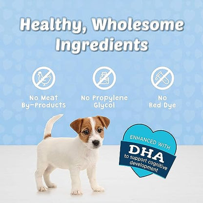 Blue Buffalo Bits Soft Dog Treats for Training, Made with Natural Ingredients & Enhanced with DHA, Beef Recipe, 19-oz Bag