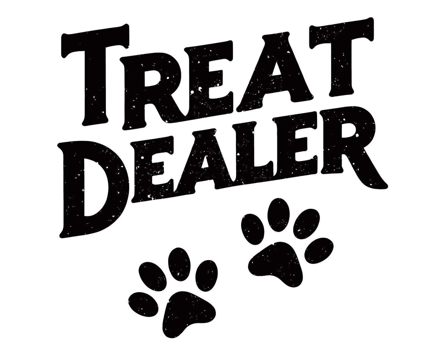 Treat Dealer T Shirt Women, V Neck Short Sleeve Tops Cute Dog Paw Print Graphic Tees Funny Humor Dog Owner Shirts