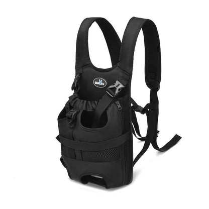 Dog Front Carrier Backpacks for Small Dogs, Legs Out Pet Carrier Sling Backpack with Adjustable Padded Ventilated Shoulder Straps, Easy-Fit for Traveling Hiking Camping,Medium