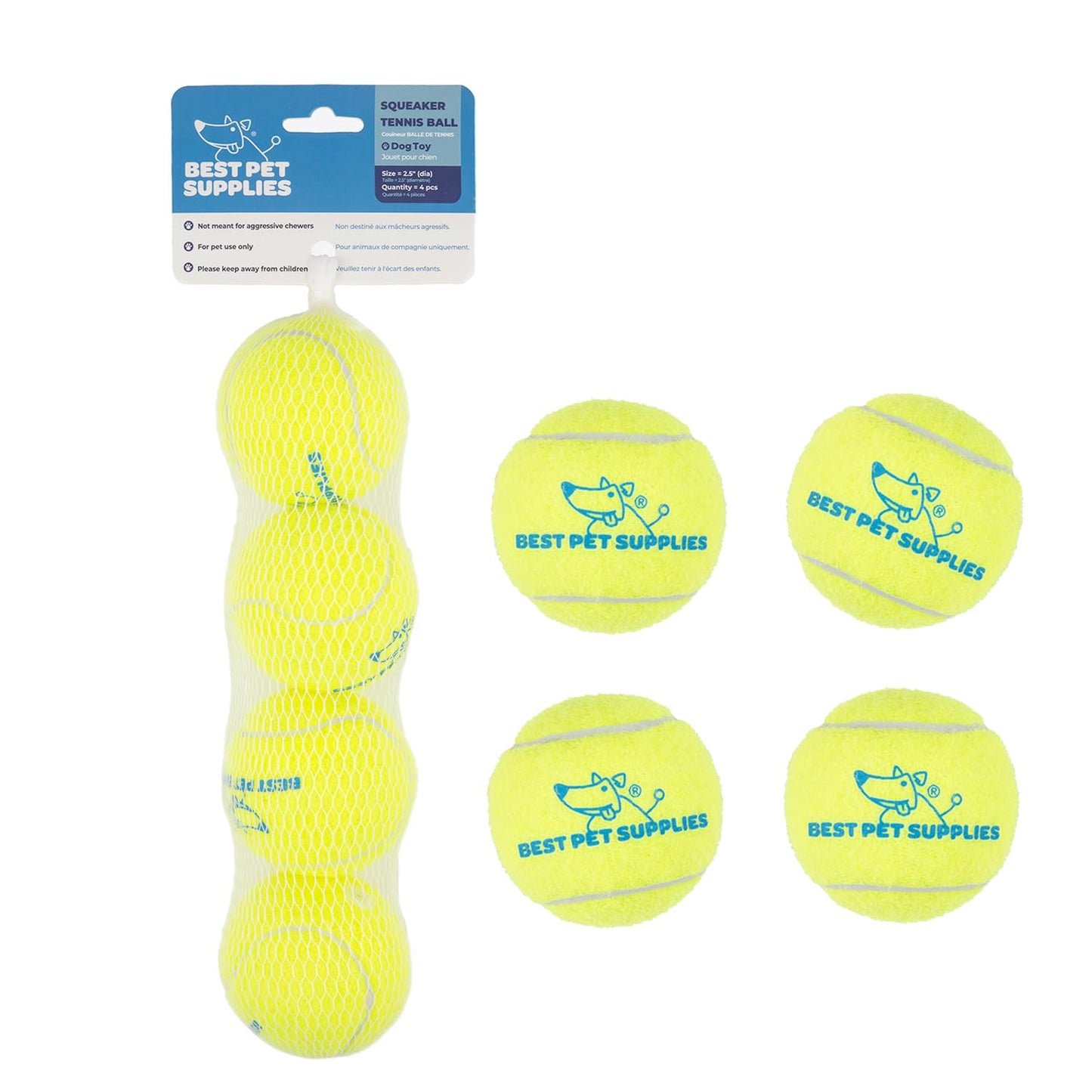 Best Pet Supplies Interactive Squeaky Dog Chew Toy, Ideal Dog Toys for Chewers, Small, Medium & Large Dogs, and Fetch Lovers - Bunny (Beige), Large
