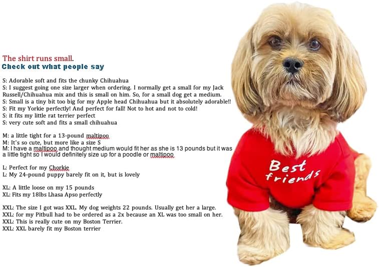 Cute Dog Clothes,Dog T Shirt for Medium Dogs, Small Dogs Girl Boy,Puppy.Breathable Soft Dog Costume Pet Dogs Cats,Pet Pullover Jumper,Cat Clothes (S-(4~8lb), Chest~14", Khaki)