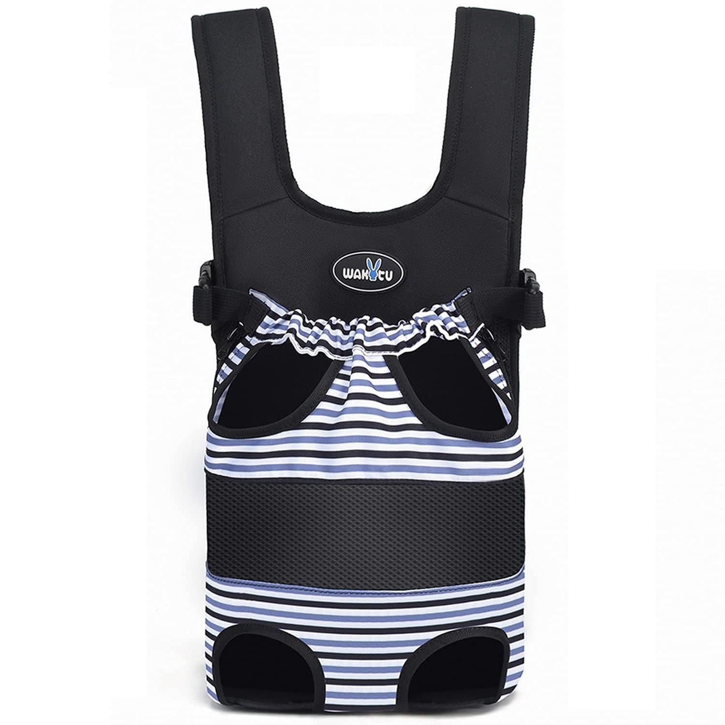 Dog Front Carrier Backpacks for Small Dogs, Legs Out Pet Carrier Sling Backpack with Adjustable Padded Ventilated Shoulder Straps, Easy-Fit for Traveling Hiking Camping,Medium