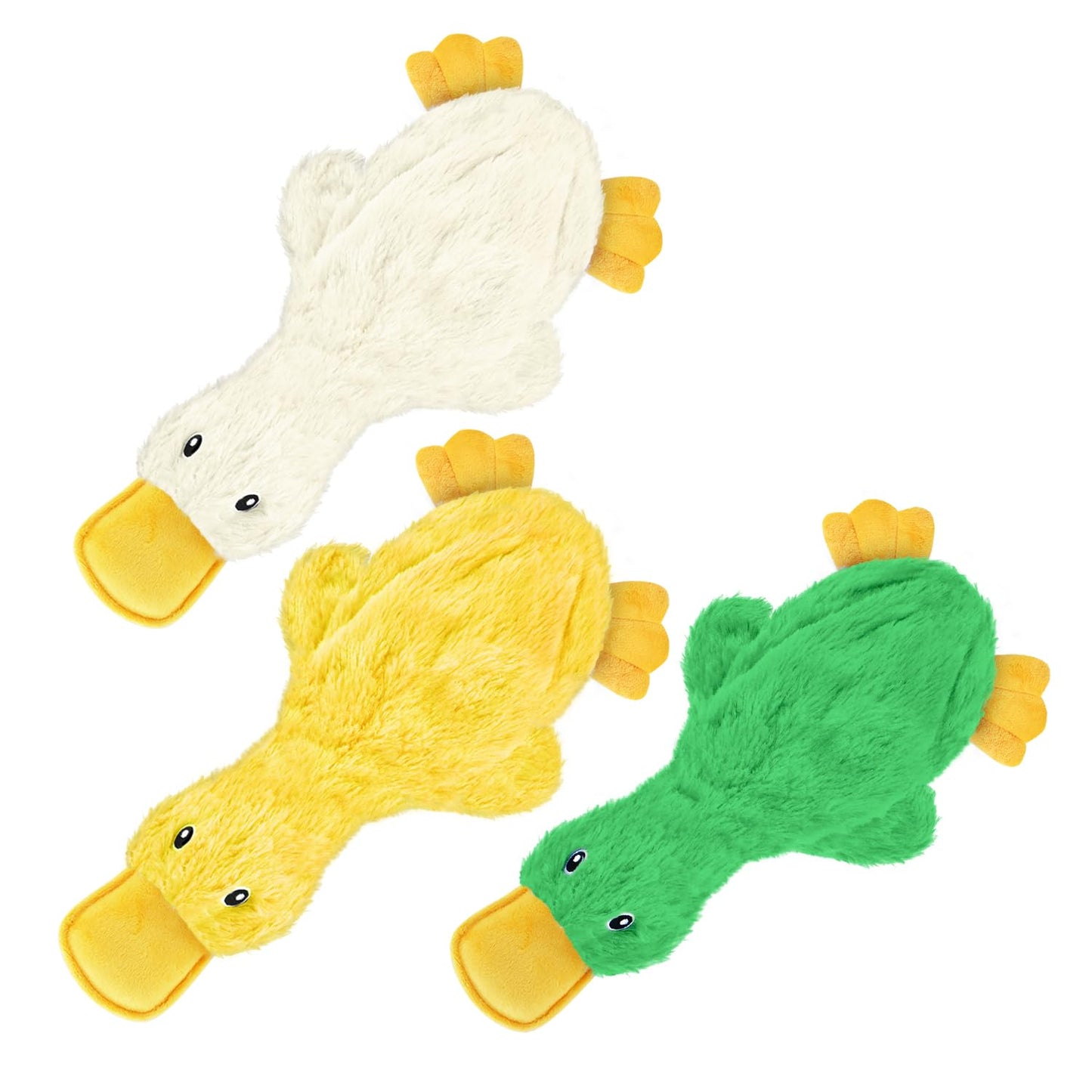 Best Pet Supplies Interactive Squeaky Dog Chew Toy, Ideal Dog Toys for Chewers, Small, Medium & Large Dogs, and Fetch Lovers - Bunny (Beige), Large