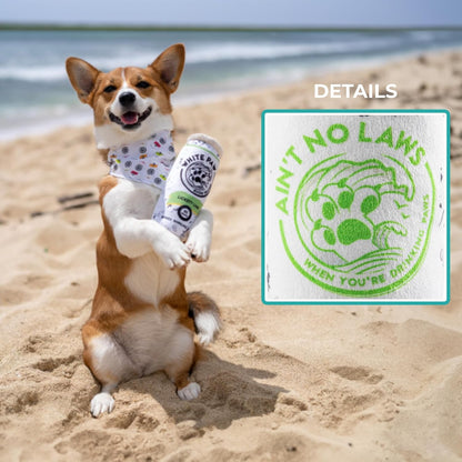 Haute Diggity Dog White Paw Grrriety Pack Activity House, Plush Designer Dog Toys with Interactive Squeaker, Stimulating Pet Enrichment, Machine-Washable & Safe Materials for All Breeds, One Size