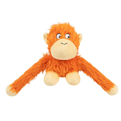 Best Pet Supplies Interactive Squeaky Dog Chew Toy, Ideal Dog Toys for Chewers, Small, Medium & Large Dogs, and Fetch Lovers - Bunny (Beige), Large