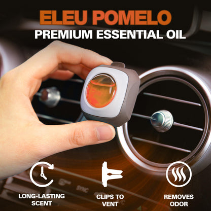 Air Jungles New Car Scent Car Air Freshener Vent Clip, 6 Count Long Lasting Up to 180 days, Natural Essential Oil Car Fragrance for Women and Men, Odor Eliminator - 4ml Each