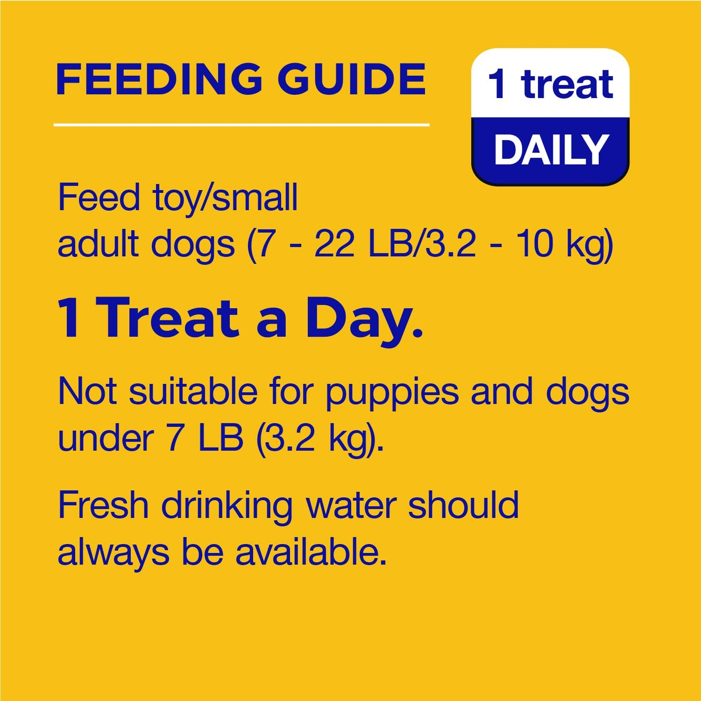 Pedigree Dentastix Dental Chews for Dogs, Small and Toy Breed Dog Treats, Fresh Flavor, 12.31 oz. Bag (51 Treats Total)