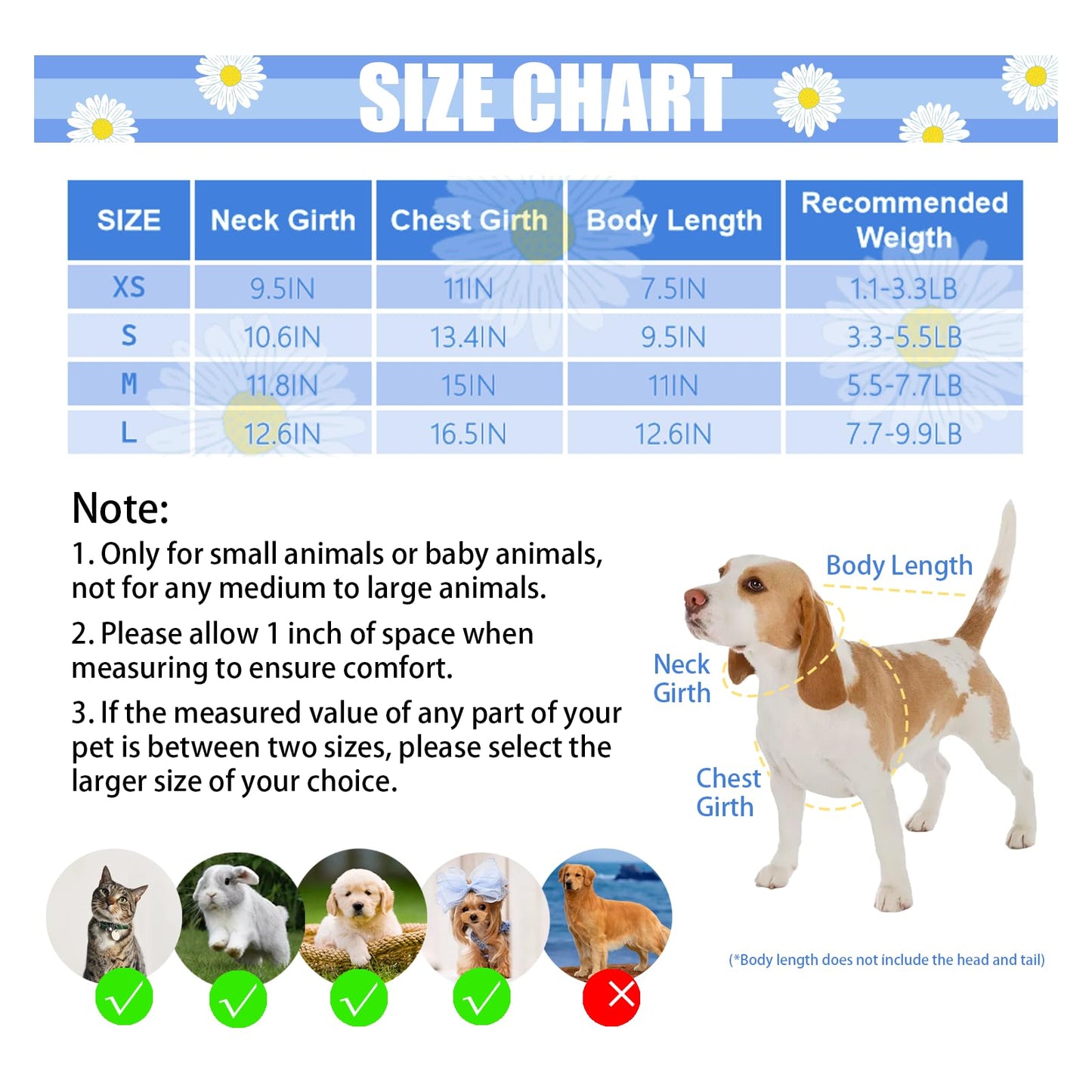 Dog Dress Bowknot Harness Leash Set for Small Girl Dogs Pink Floral Dog Cat Clothes Cute Puppy Outfits Pet Clothes Spring Summer Breathable Dresses(Samll)