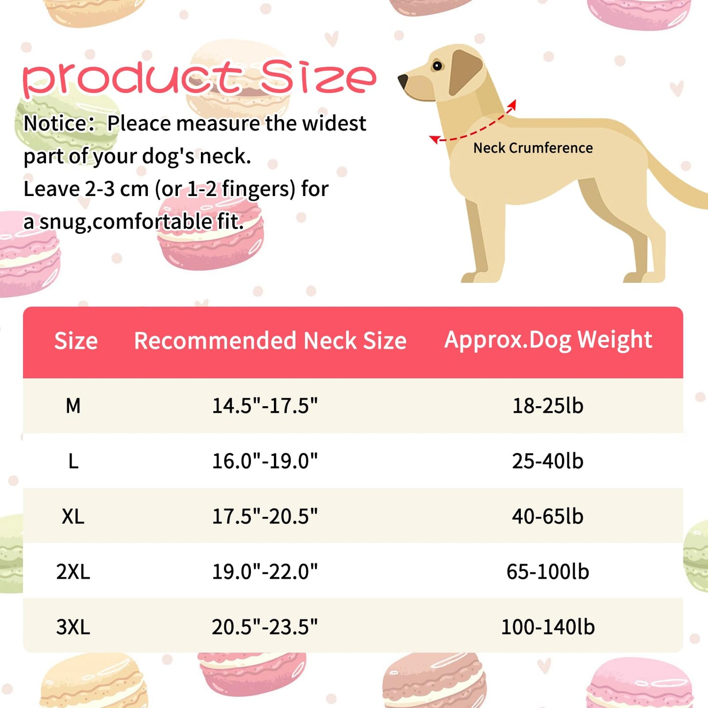BWOGUE Adjustable Bubblegum Dog Collar Necklace - Sparkly Candy Color Beaded Pet Collar Jewelry for Medium Large Dogs, Party Accessory for Dogs Birthday & Valentine’s Day Gifts(L,16.0"-19.0")