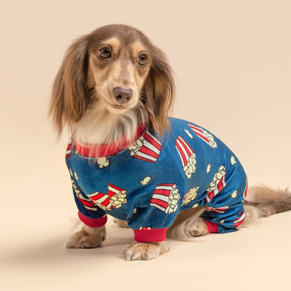 Fitwarm Bowknot Dog Pajamas, Warm Clothes for Small Dogs Girl, Fleece Pet Onesie with Feet, Burgundy Red, White, Small