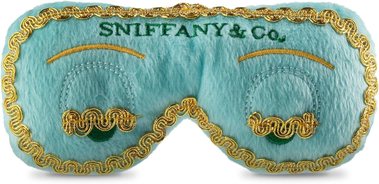 Diggin Designs Sniffany & Co Squeaky Plush Dog Toy Purse | Luxury-Inspired Parody Designer Handbag with Built-in Squeaker, Soft Plush Fashion Dog Toy – Haute Couture Purses & Handbags