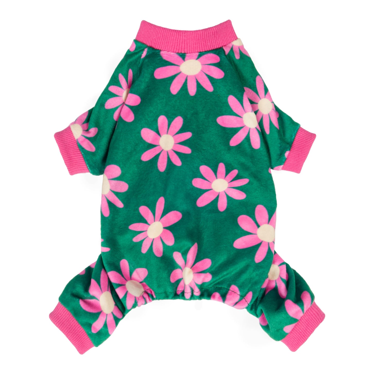Fitwarm Bowknot Dog Pajamas, Warm Clothes for Small Dogs Girl, Fleece Pet Onesie with Feet, Burgundy Red, White, Small