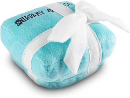 Diggin Designs Sniffany & Co Squeaky Plush Dog Toy Purse | Luxury-Inspired Parody Designer Handbag with Built-in Squeaker, Soft Plush Fashion Dog Toy – Haute Couture Purses & Handbags