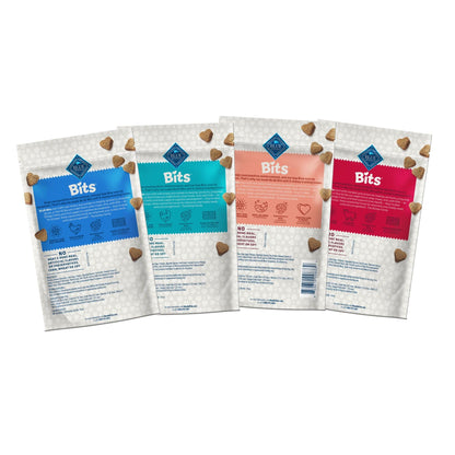 Blue Buffalo Bits Soft Dog Treats for Training, Made with Natural Ingredients & Enhanced with DHA, Beef Recipe, 19-oz Bag
