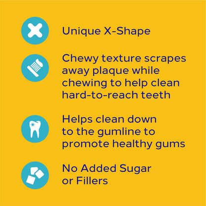 Pedigree Dentastix Dental Chews for Dogs, Small and Toy Breed Dog Treats, Fresh Flavor, 12.31 oz. Bag (51 Treats Total)