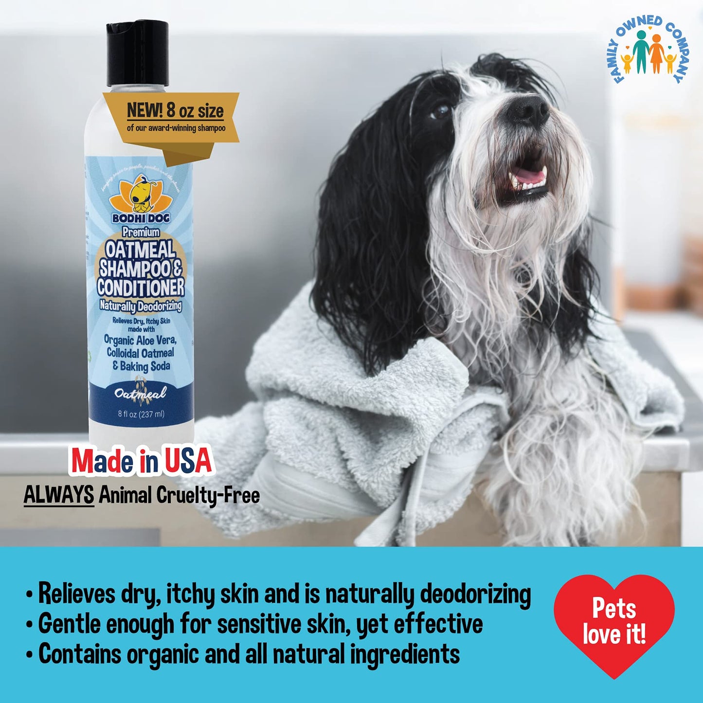 Bodhi Dog Premium Dog Cologne - Deodorizing Dog Perfume & Conditioner for Dogs & Cats - Natural Long Lasting Spray - Keeps Pets Fresh All Day - Gentle & Safe Formula, Made in USA (Baby Powder 4 Fl Oz)
