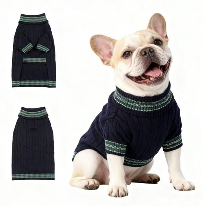 Small/Medium Dog Sweater, Warm Dog Winter Coat w/Sleeves, Comfortable High Neck & Leash Hole, Premium Dog Clothes for Schnauzer-Best for Holidays, Daily Walks M Apricot