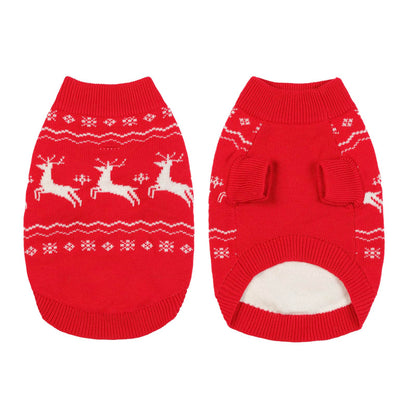 Small/Medium Dog Sweater, Warm Dog Winter Coat w/Sleeves, Comfortable High Neck & Leash Hole, Premium Dog Clothes for Schnauzer-Best for Holidays, Daily Walks M Apricot