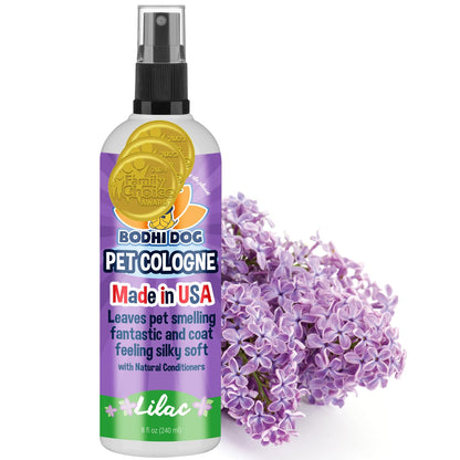 Bodhi Dog Premium Dog Cologne - Deodorizing Dog Perfume & Conditioner for Dogs & Cats - Natural Long Lasting Spray - Keeps Pets Fresh All Day - Gentle & Safe Formula, Made in USA (Baby Powder 4 Fl Oz)