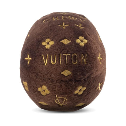 Diggin Designs Sniffany & Co Squeaky Plush Dog Toy Purse | Luxury-Inspired Parody Designer Handbag with Built-in Squeaker, Soft Plush Fashion Dog Toy – Haute Couture Purses & Handbags