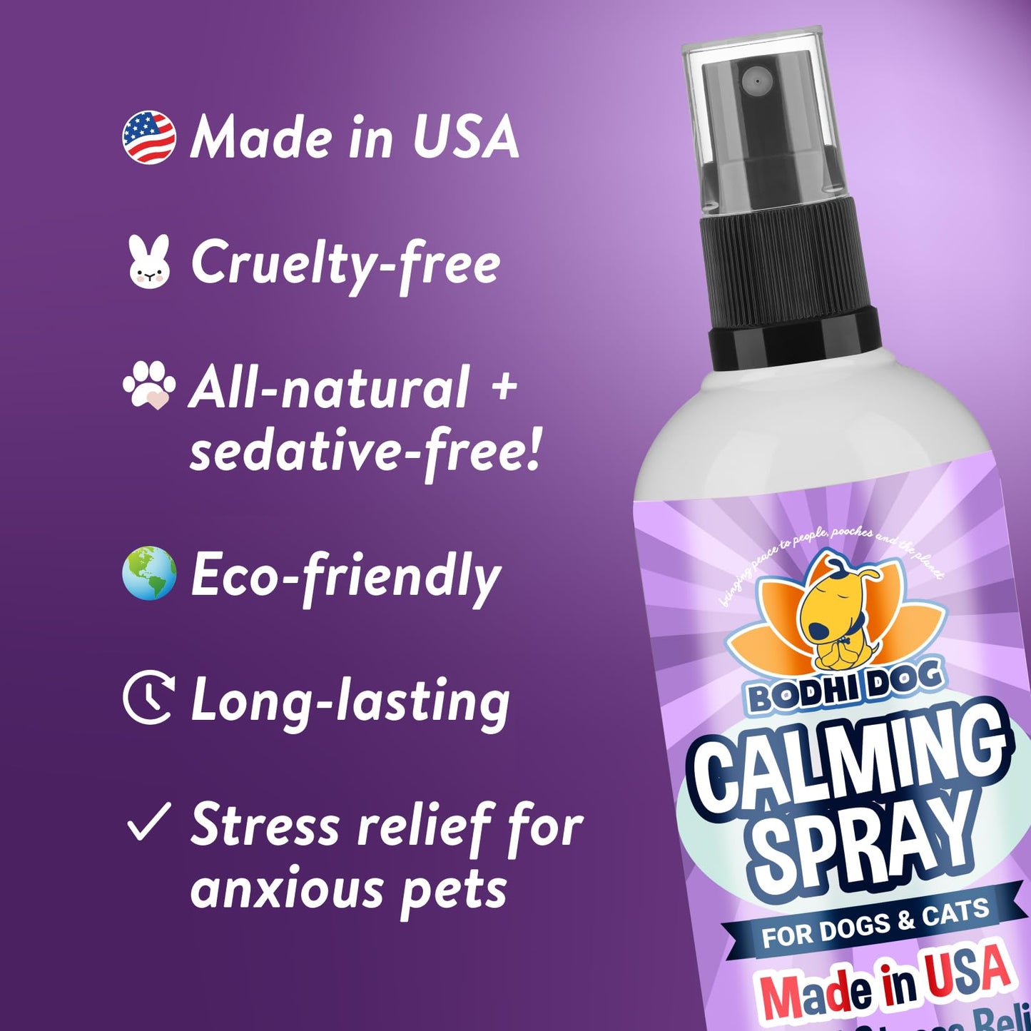 Bodhi Dog Premium Dog Cologne - Deodorizing Dog Perfume & Conditioner for Dogs & Cats - Natural Long Lasting Spray - Keeps Pets Fresh All Day - Gentle & Safe Formula, Made in USA (Baby Powder 4 Fl Oz)