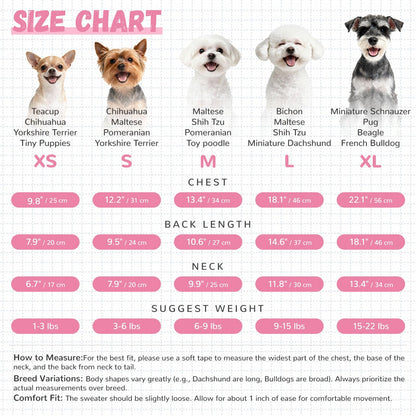 ABRRLO Small Dog Sweaters Cute Bear Dog Cardigans Clothes for Small Medium Dogs Boy Girl Puppy Cat Knitting Cardigan Outfits Dogs Autumn Coats Warm Pet Doggy Clothes Soft Knitwear Apparel (Beige,M)