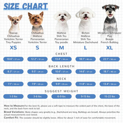 ABRRLO Small Dog Sweaters Cute Bear Dog Cardigans Clothes for Small Medium Dogs Boy Girl Puppy Cat Knitting Cardigan Outfits Dogs Autumn Coats Warm Pet Doggy Clothes Soft Knitwear Apparel (Beige,M)