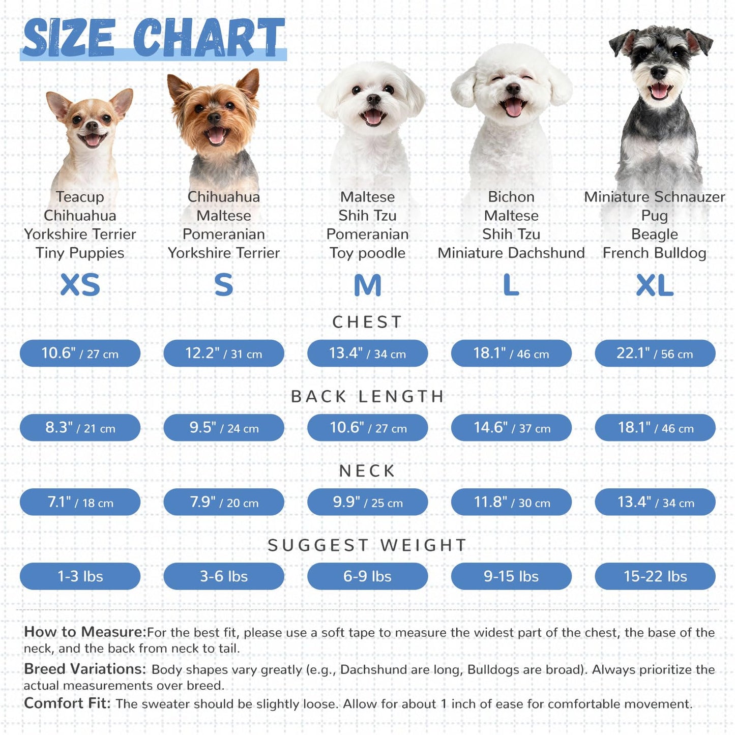 ABRRLO Small Dog Sweaters Cute Bear Dog Cardigans Clothes for Small Medium Dogs Boy Girl Puppy Cat Knitting Cardigan Outfits Dogs Autumn Coats Warm Pet Doggy Clothes Soft Knitwear Apparel (Beige,M)