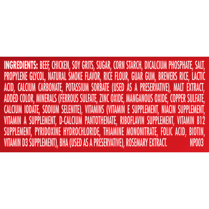 Milk-Bone Soft & Chewy Dog Treats, Beef & Filet Mignon Recipe, 25 Ounce