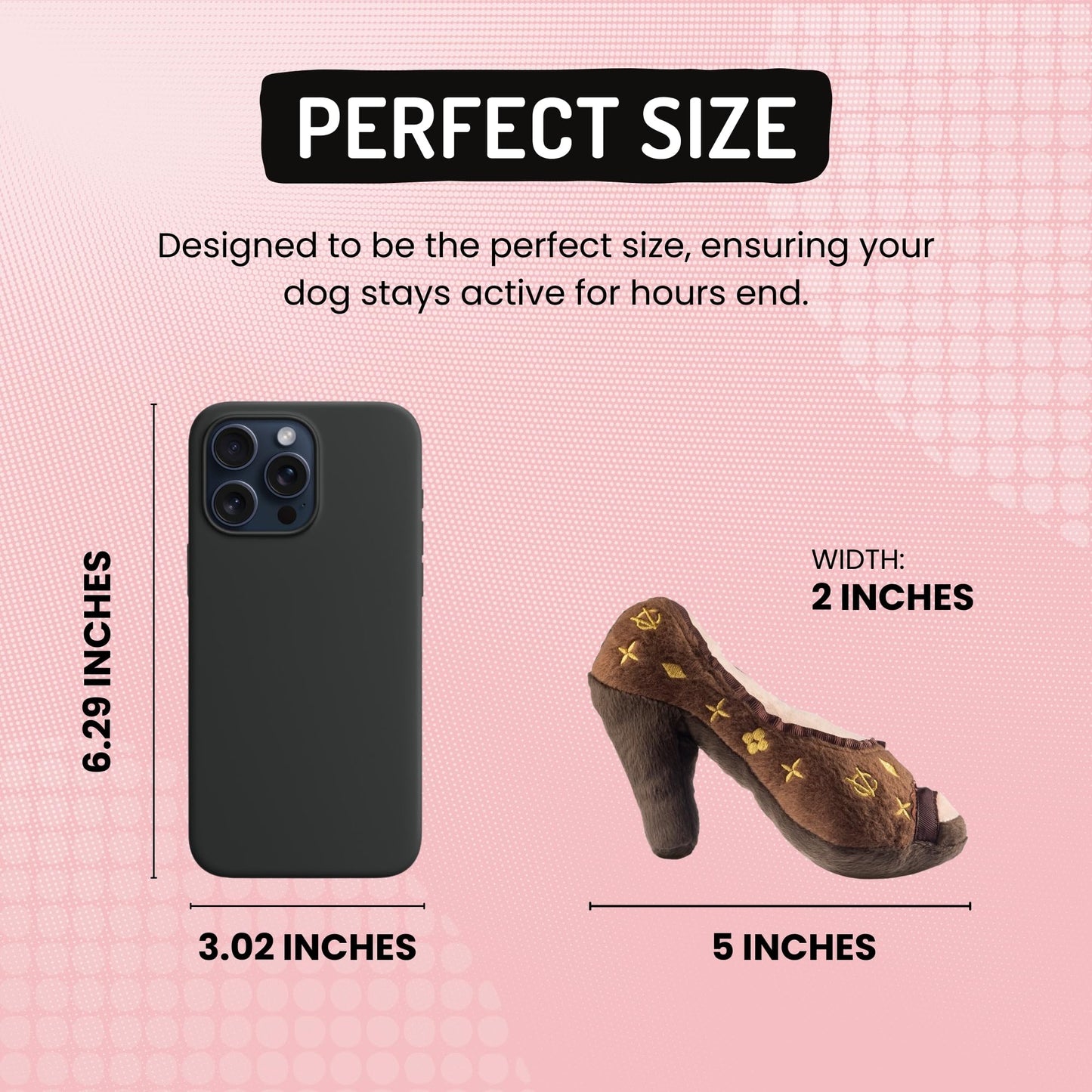 Diggin Designs Sniffany & Co Squeaky Plush Dog Toy Purse | Luxury-Inspired Parody Designer Handbag with Built-in Squeaker, Soft Plush Fashion Dog Toy – Haute Couture Purses & Handbags