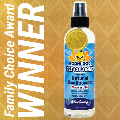 Bodhi Dog Premium Dog Cologne - Deodorizing Dog Perfume & Conditioner for Dogs & Cats - Natural Long Lasting Spray - Keeps Pets Fresh All Day - Gentle & Safe Formula, Made in USA (Baby Powder 4 Fl Oz)