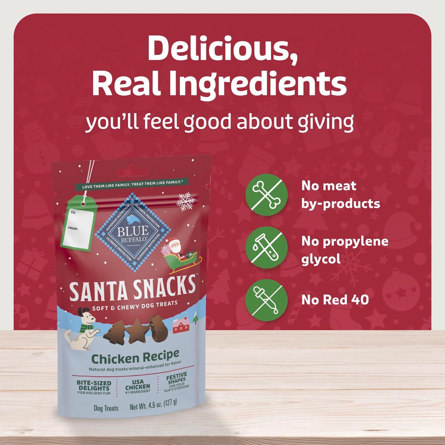 Blue Buffalo Health Bars Mini Crunchy Dog Biscuits, Oven-Baked with Natural Ingredients, Apples & Yogurt, 16-oz Bag