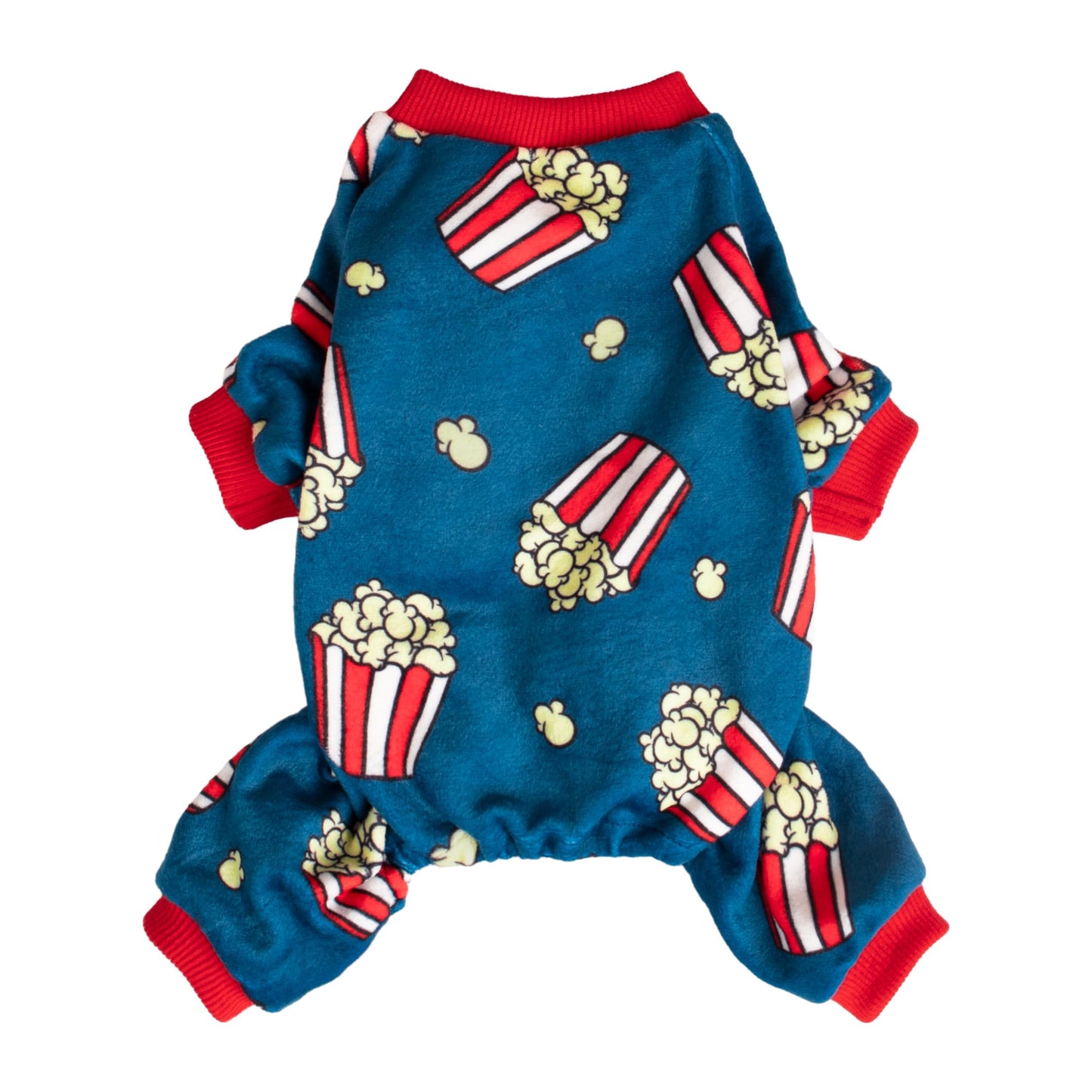 Fitwarm Bowknot Dog Pajamas, Warm Clothes for Small Dogs Girl, Fleece Pet Onesie with Feet, Burgundy Red, White, Small