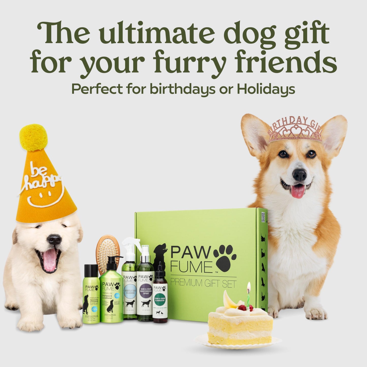 PAWFUME Dog Perfume Spray for Grooming, Blue Ribbon, 1-Pack – Keep Your Pup Fresh All Day – Probiotic, Alcohol-Free, Detangling & Moisturizing – Salon-Quality Dog Spray Deodorizer Perfume