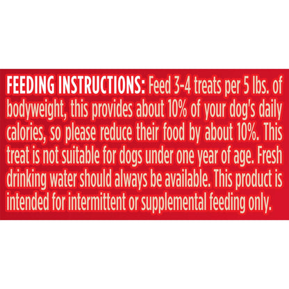 Milk-Bone Soft & Chewy Dog Treats, Beef & Filet Mignon Recipe, 25 Ounce