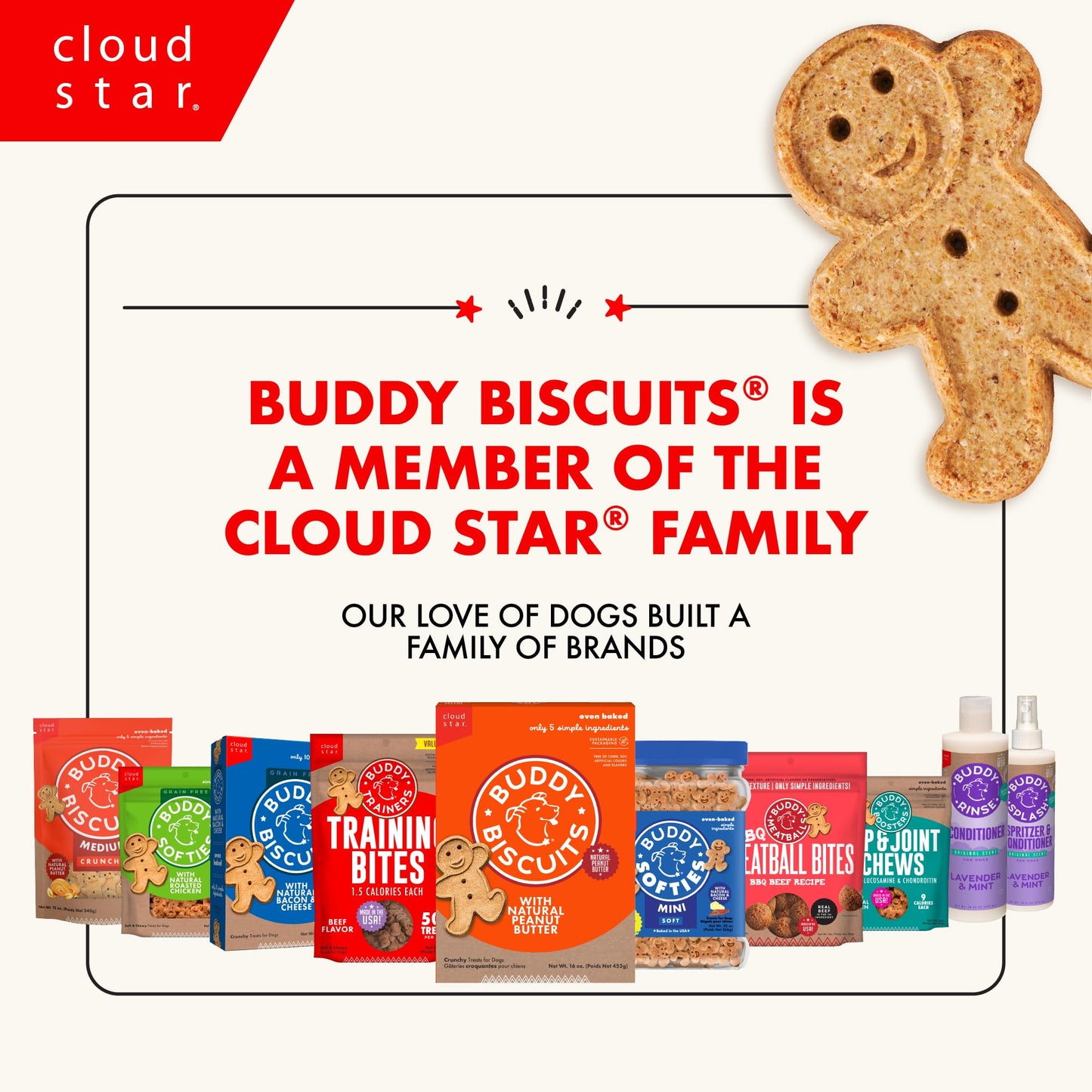 Buddy Biscuits Trainers 10 Oz. Pouch of Training Bites Soft & Chewy Dog Treats Made with Bacon Flavor